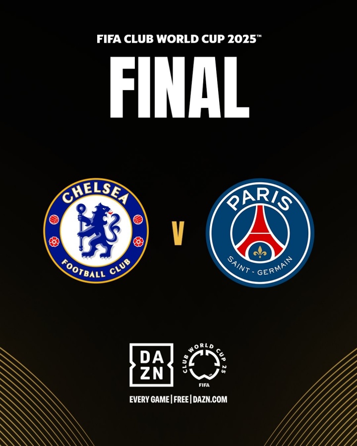 青年风暴对决!俱乐部世界杯决赛:巴黎与切尔西于7月14日开始